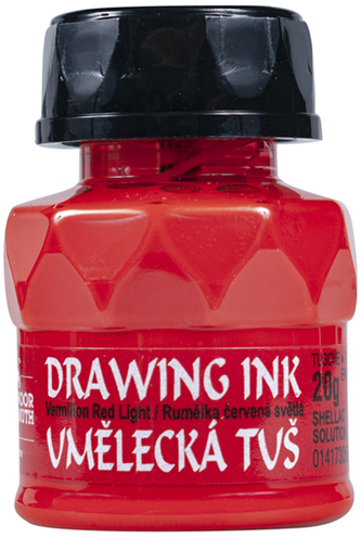 Tusz kreślarski Art 2305 vermilion red light 20g., Koh-I-Noor