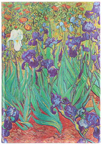 Skorowidz Van Gogh`s Irises Midi, Paperblanks