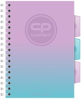 Kołonotes A5 Gradient Blueberry CoolPack, Patio