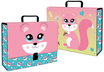 Teczka z rączką A4 XL Squirrel, St.Majewski