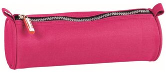 Piórnik tkaninowy Colour Code, różowy, Brunnen