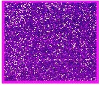 Pianka artystyczna Mikroguma brokatowa 20x30cm op. 5 ark. fioletowa, Galeria Hobby