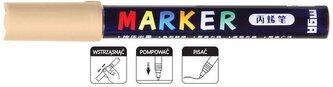 Marker akrylowy 1-2 mm, jasnopomarańczowy MG APL301-40, M&G;