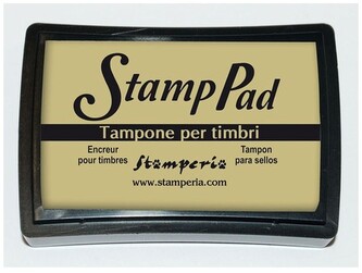 Poduszka pigmentowa duża krem ciemny, Stamperia