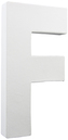 Litera 3D duża 20cm „F” AC705 C, Decopatch