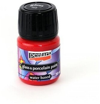 Farba do porcelany 30ml czerw 283601, Pentart