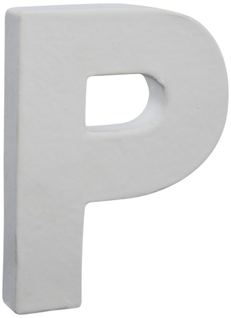 Litera 3D mała 12cm "P" AC745 C, Decopatch