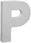 Litera 3D mała 12cm "P" AC745 C, Decopatch