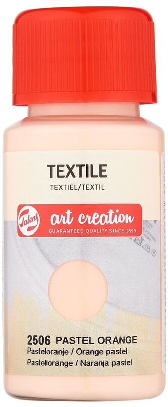 Farba do tkanin Textile Colour 50ml Pastel Orange 2506, Talens