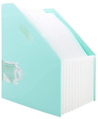 Organizer harmonijkowy A4 Macaron zielony, Deli