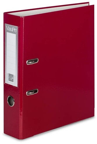 Segregator A4-50mm dźwig. z listwą FCK bordowy, VauPe