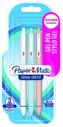 Długopis Glide G610 żel 3szt. niebieski/czarny/czerwony, Paper Mate