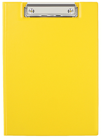 Teczka z klipsem A5 żółta KH-03-08, Biurfol