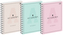 Kołonotes A4 100 k. kratka 90g Academy pastel, Interdruk