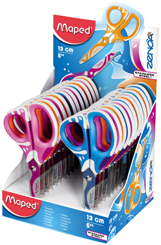 Nożyczki Zenoa Fit Asymetryczne 13 cm, Maped