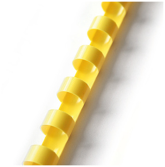 Grzbiety grzebieniowe 14 mm żółte (do 125k) op.100 szt., Argo