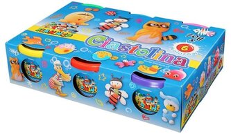 Ciastolina 6-kol. po 70g 3632, Flamingo