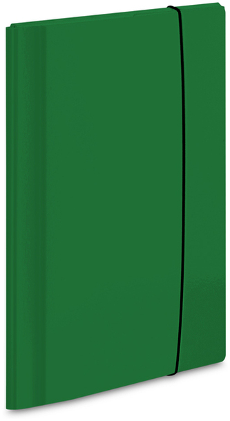 Teczka z gumką A4 2 FC ziel.VauPe