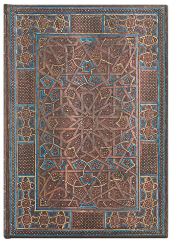 Notes Cairo Atelier Midnight Star Midi w linię, Paperblanks