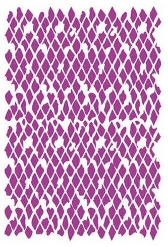 Szablon KSG355 romby, Stamperia