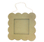 Ramka z brzegiem w kształcie falbanki 20 x 20 x 0.7 (wew.11 x 11) cm CD027 C, Decopatch
