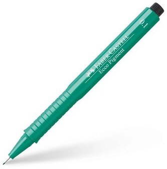 Cienkopis kreślarski 0,1mm zielony Ecco Pigment, Faber Castell