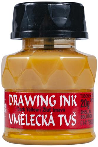 Tusz kreślarski Art 2260 dark yellow 20g., Koh-I-Noor