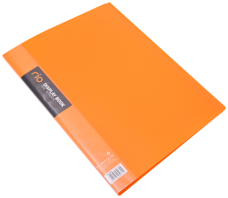 Album ofertowy A4 40 koszulek Rio pomarańczowy, Deli