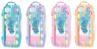 Farby akwarelowe 12-kol. Pastel Colorino, Patio