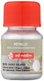 Farba akrylowa metaliczna 30ml Shiny Silver 8015, Talens