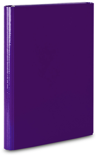 Teczka na rzep skrz.A4 fioletowa FCK, VauPe