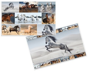 Podkładka na biurko Konie, Herma