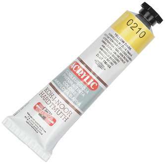 Farba akrylowa ciem.-żółta 40 ml, Koh-I-Noor Farba akrylowa ciem.-żółta 40 ml, Koh-I-Noor