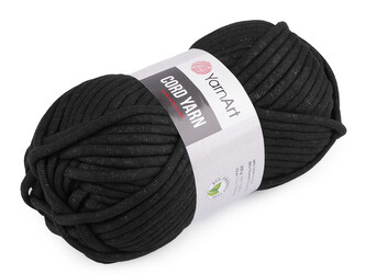Pletací příze Cord Yarn 250 g - 1 ks - 17 (750) černá