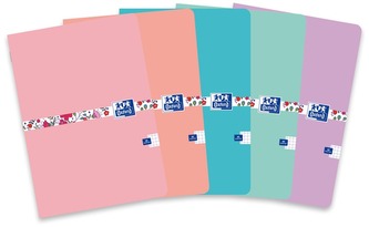 Zeszyt A4 60k. kratka 90g Floral, Oxford