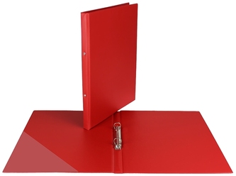 Segregator A4 2R PVC czerwony OZ-23-07, Biurfol