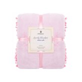 Deka 200x220 cm s bambulemi SPRINGOS BOHO růžová