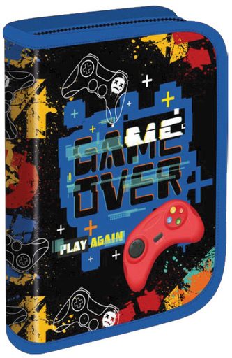 Piórnik jednoklapkowy bez wyposażenia Clipper Game CoolPack Colorino, Patio