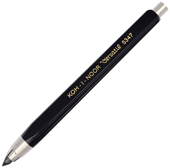 Ołówek automatyczny 5.6 mm Versatil czarny korpus trójkątny plast. 12 cm 5347/5, Koh-I-Noor