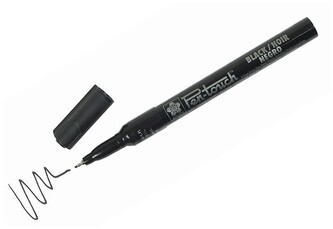 Marker Pen-Touch supercienki Black, Sakura