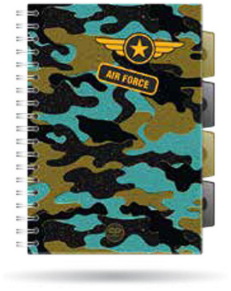 Kołonotes A5 PP Air Force CoolPack, Patio