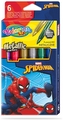 Flamastry 6-kol. metaliczne Disney Kids Spiderman Colorino, Patio