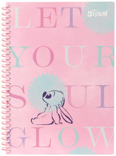 Kołonotes B5 100 k. kratka Disney Fashion Stitch wzór 3, Patio