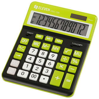 Kalkulator CDC120BK-GN, Eleven