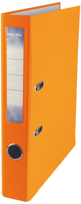 Segregator A4 50mm mech. dźwig. pomarańczowy, Petite Office