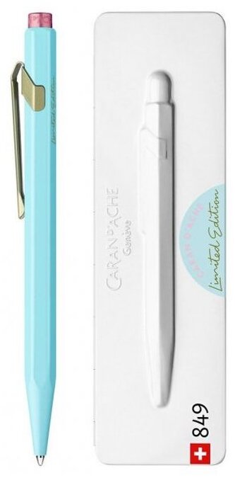 Długopis 849 Claim Your Style ED2 w etui bluish pale, Caran dAche