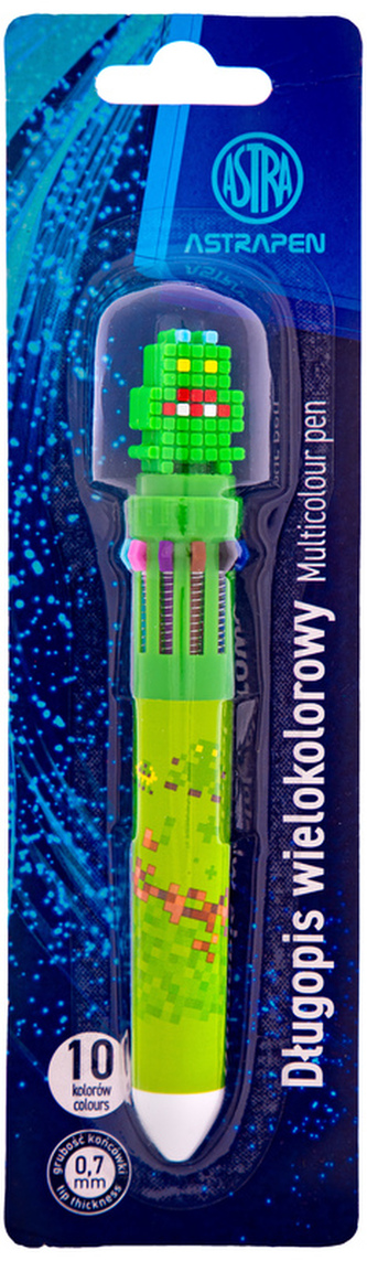 Długopis automatyczny wielokolorowy 10w1 0, 7 mm Pen Pixel One 201022135, Astra