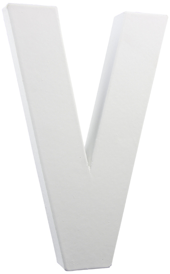 Litera 3D duża 20cm „V” AC721 C, Decopatch