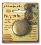 Proszek do spękań Porporina metal-ciemny 15ml, Stamperia