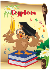 Dyplom Sowa (napisy) 250g/m2 (10 szt.), Argo